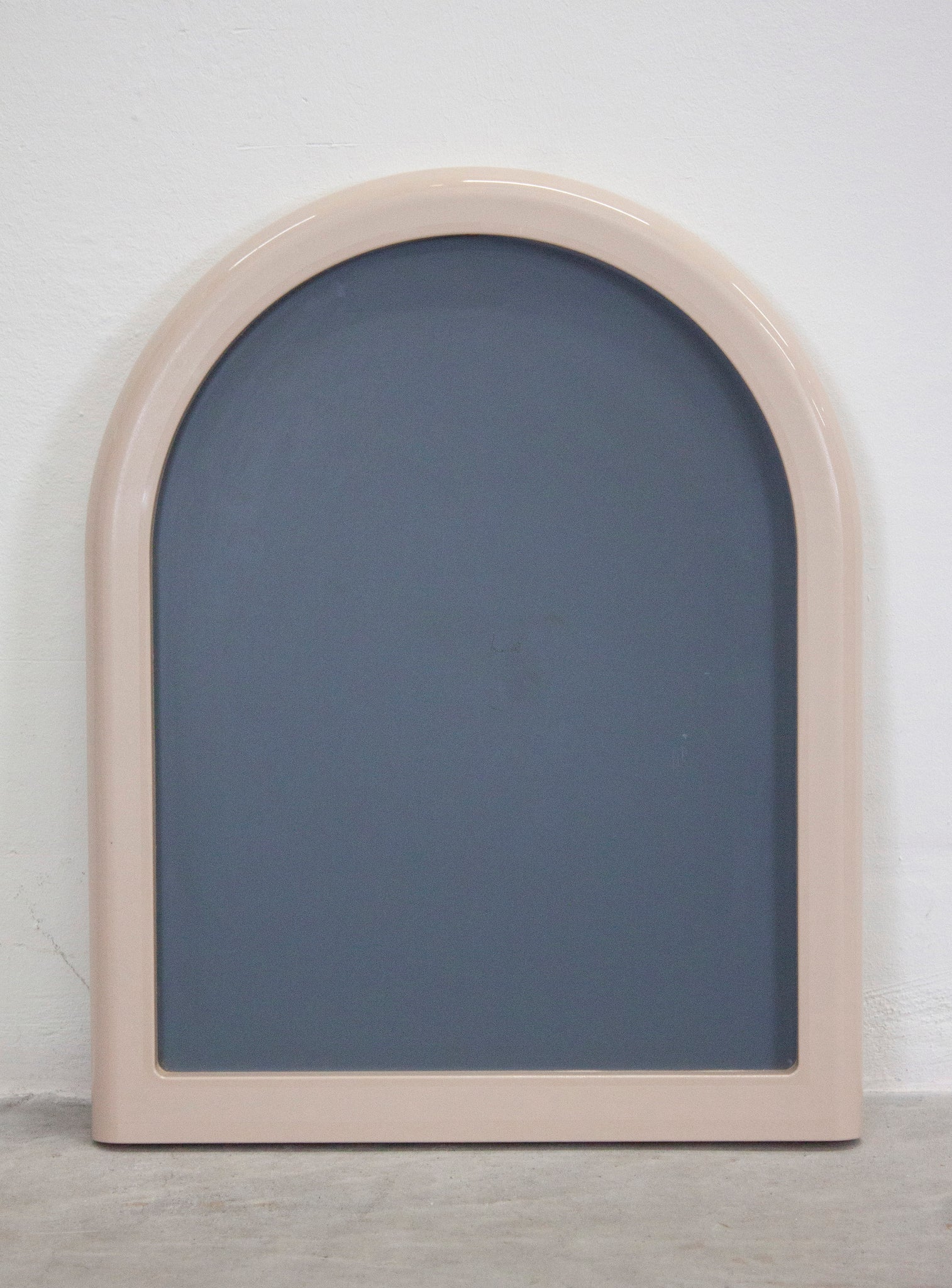 Space Age Arched Wall Mirror (Beige)