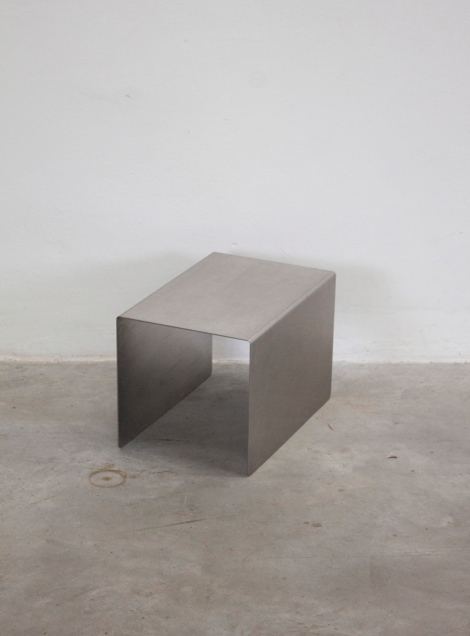 Stainless Steel Nightstand or Side Table