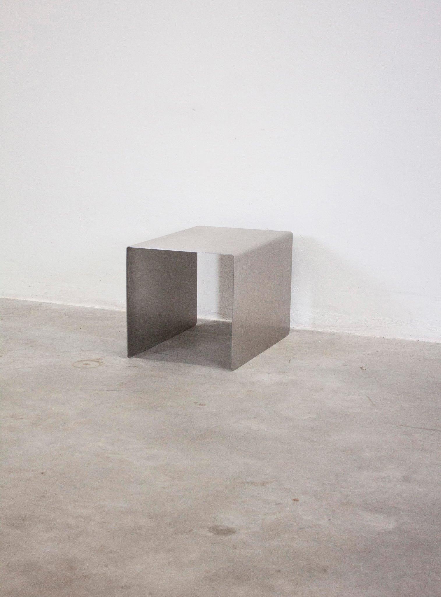 Stainless Steel Nightstand or Side Table