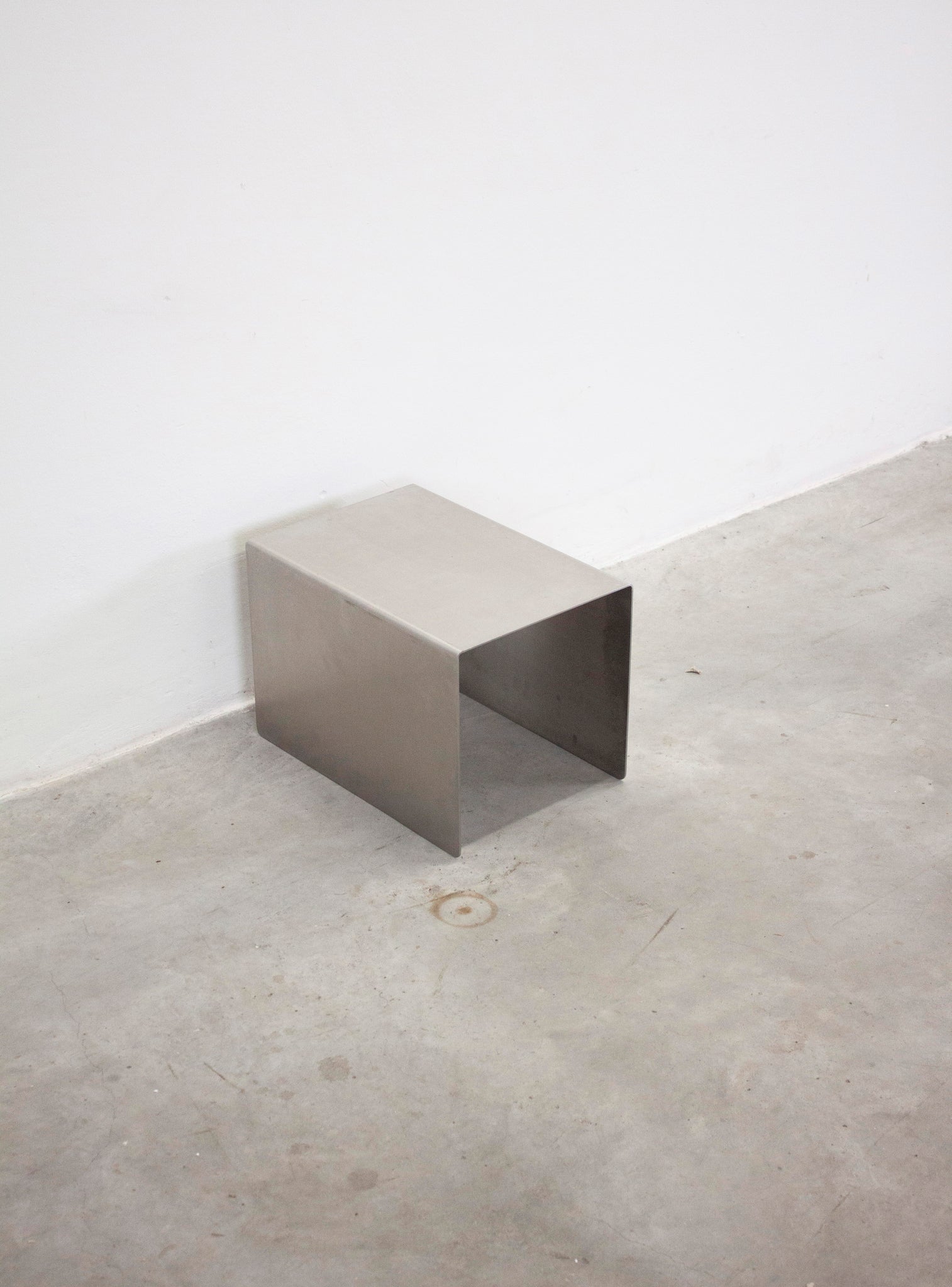 Stainless Steel Nightstand or Side Table