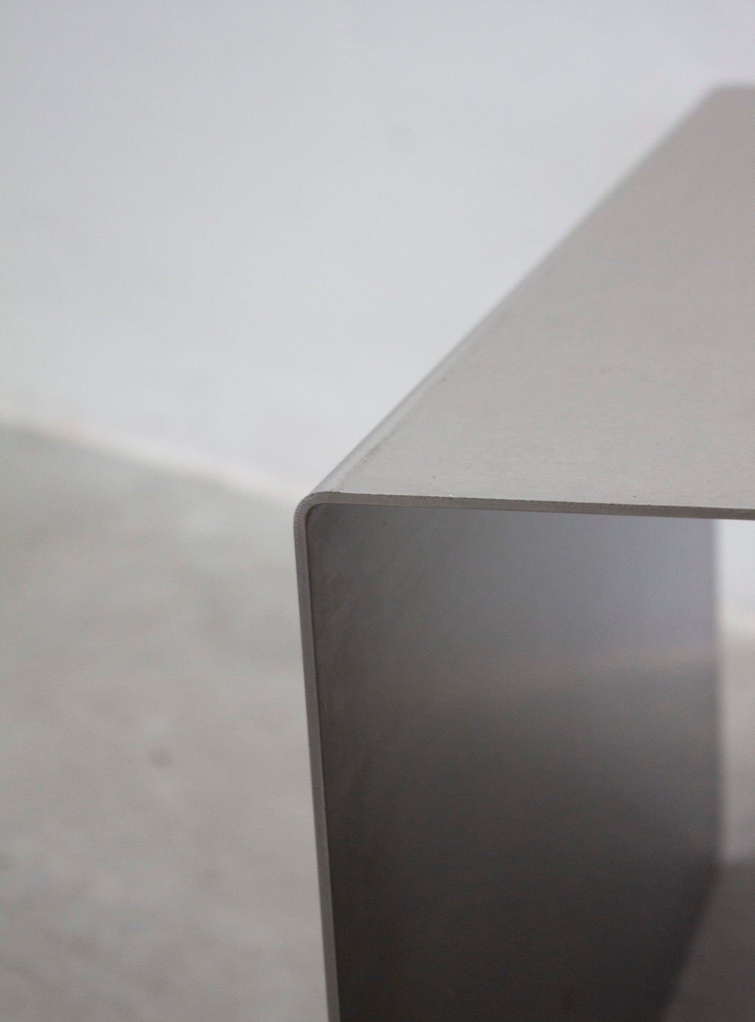 Stainless Steel Nightstand or Side Table