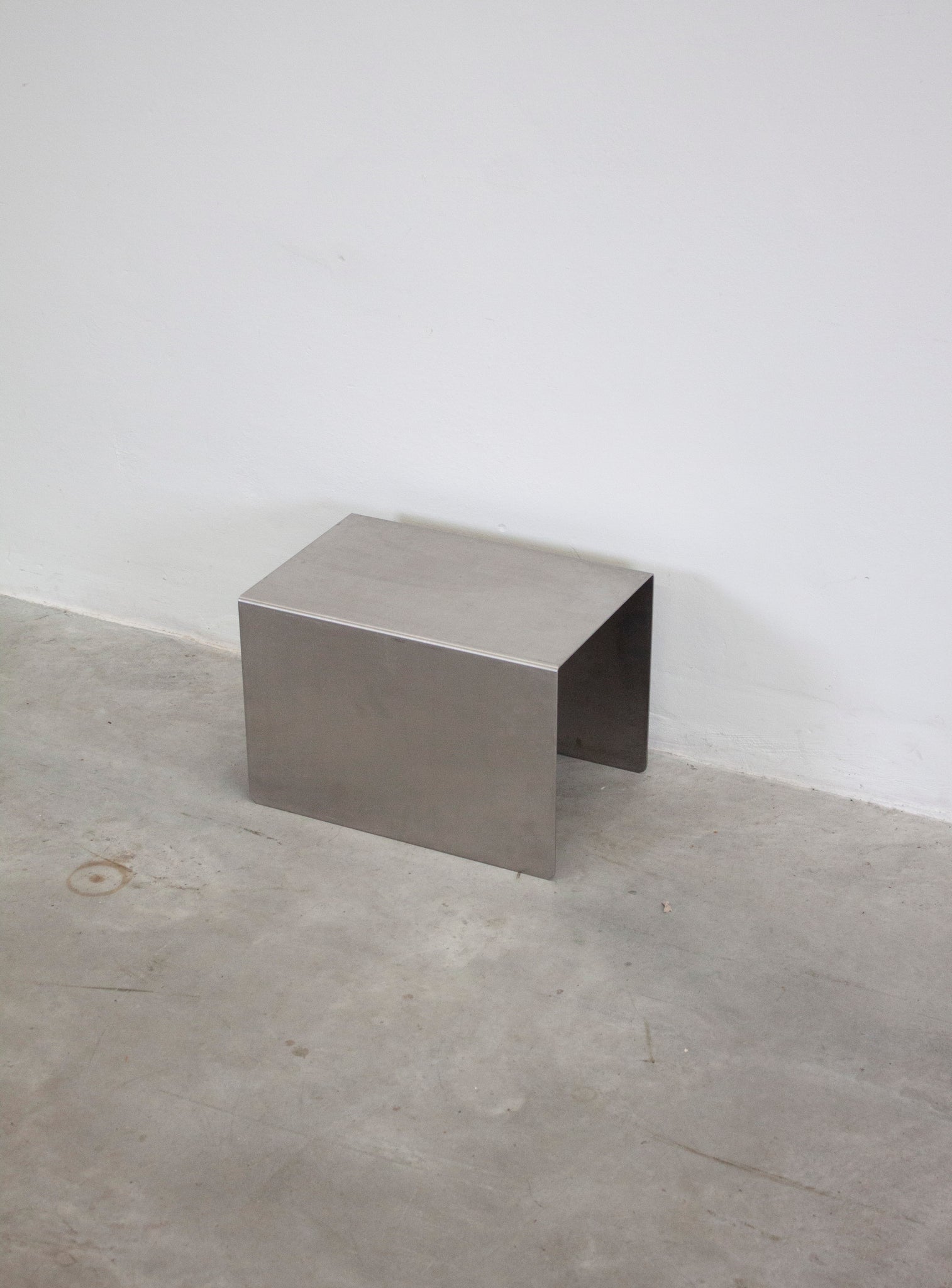 Stainless Steel Nightstand or Side Table