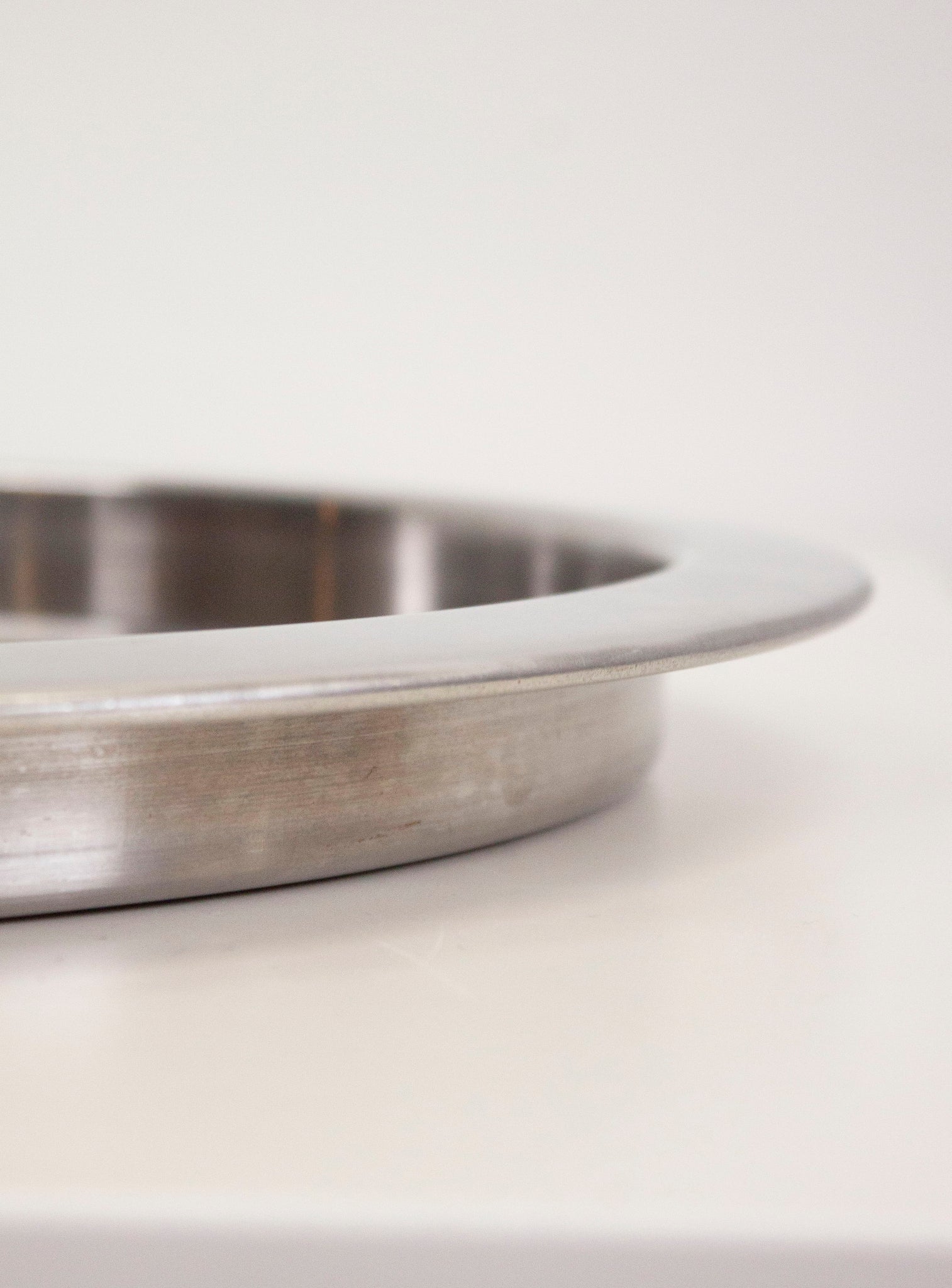 Stainless Steel Round Serving Tray