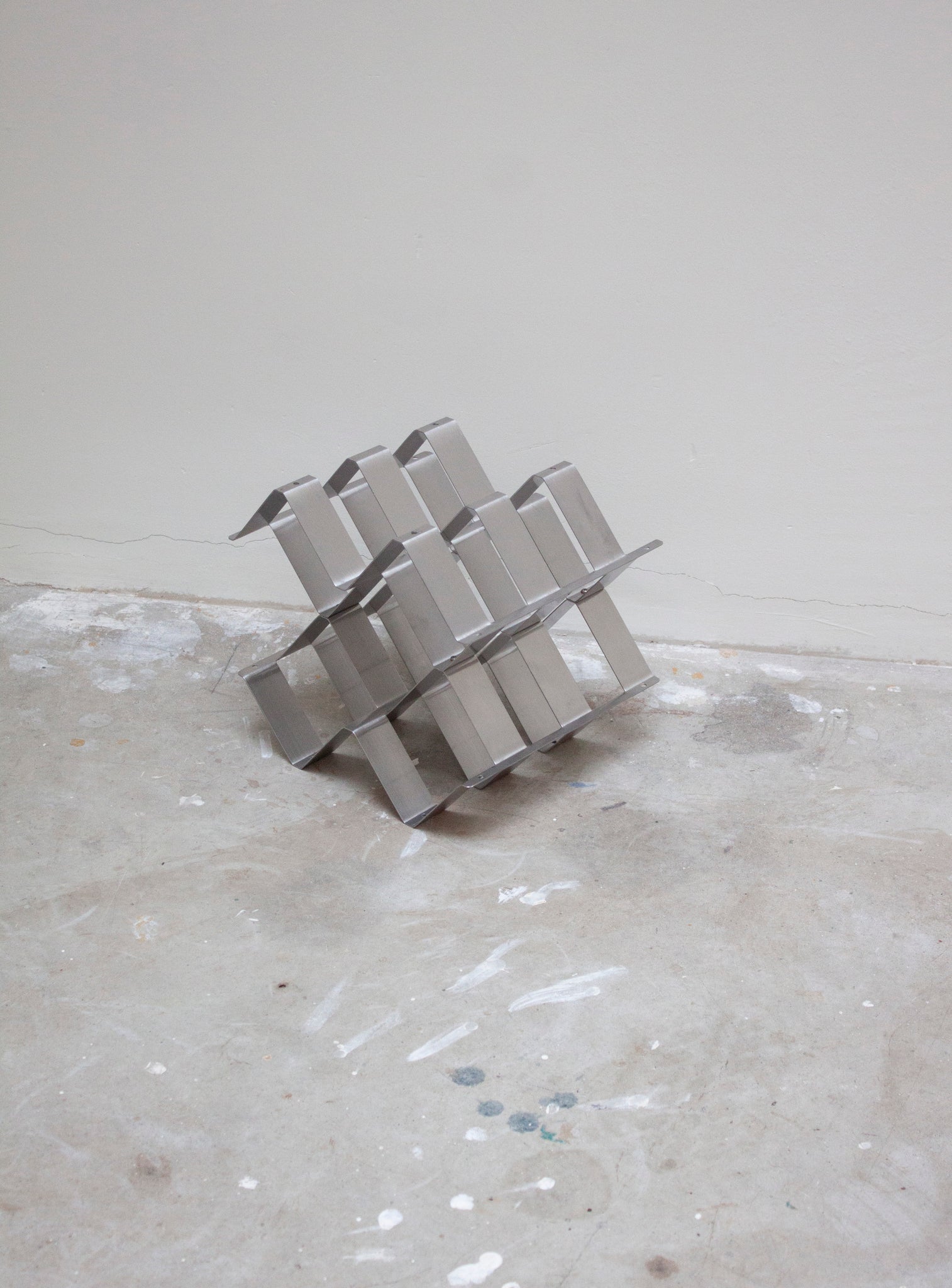 Stainless Steel Wine Rack (6 Bottles)