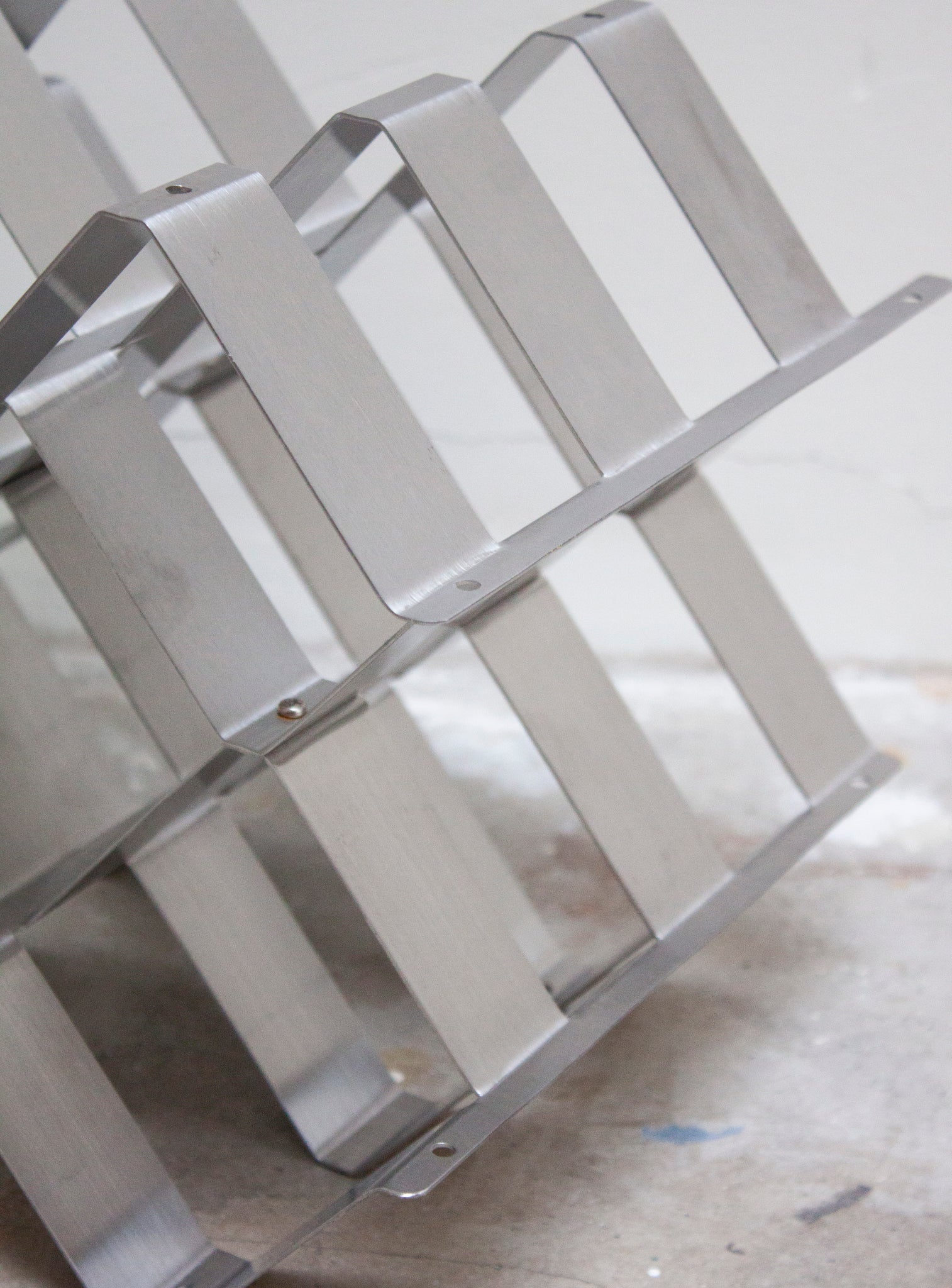 Stainless Steel Wine Rack (6 Bottles)