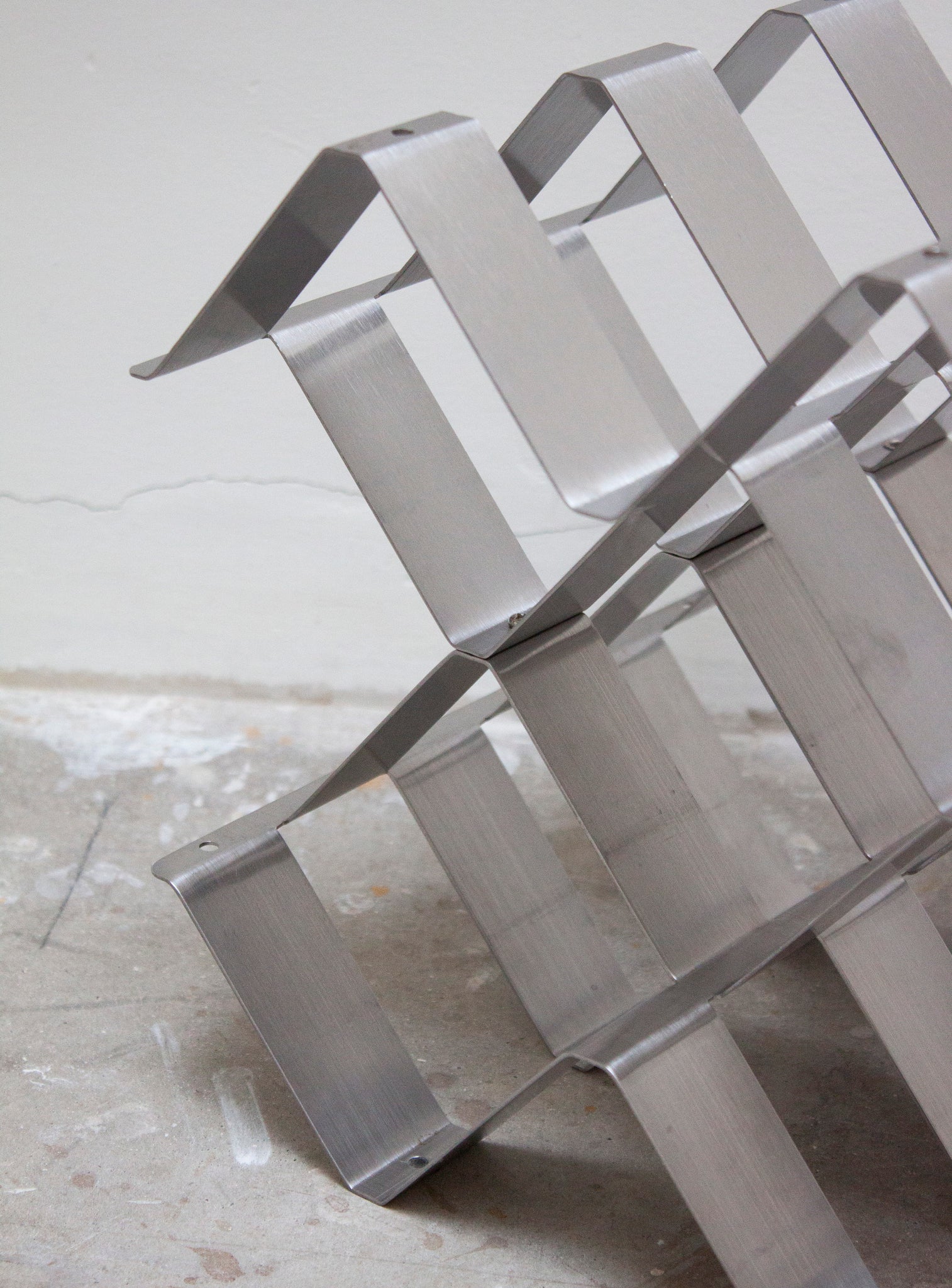 Stainless Steel Wine Rack (6 Bottles)