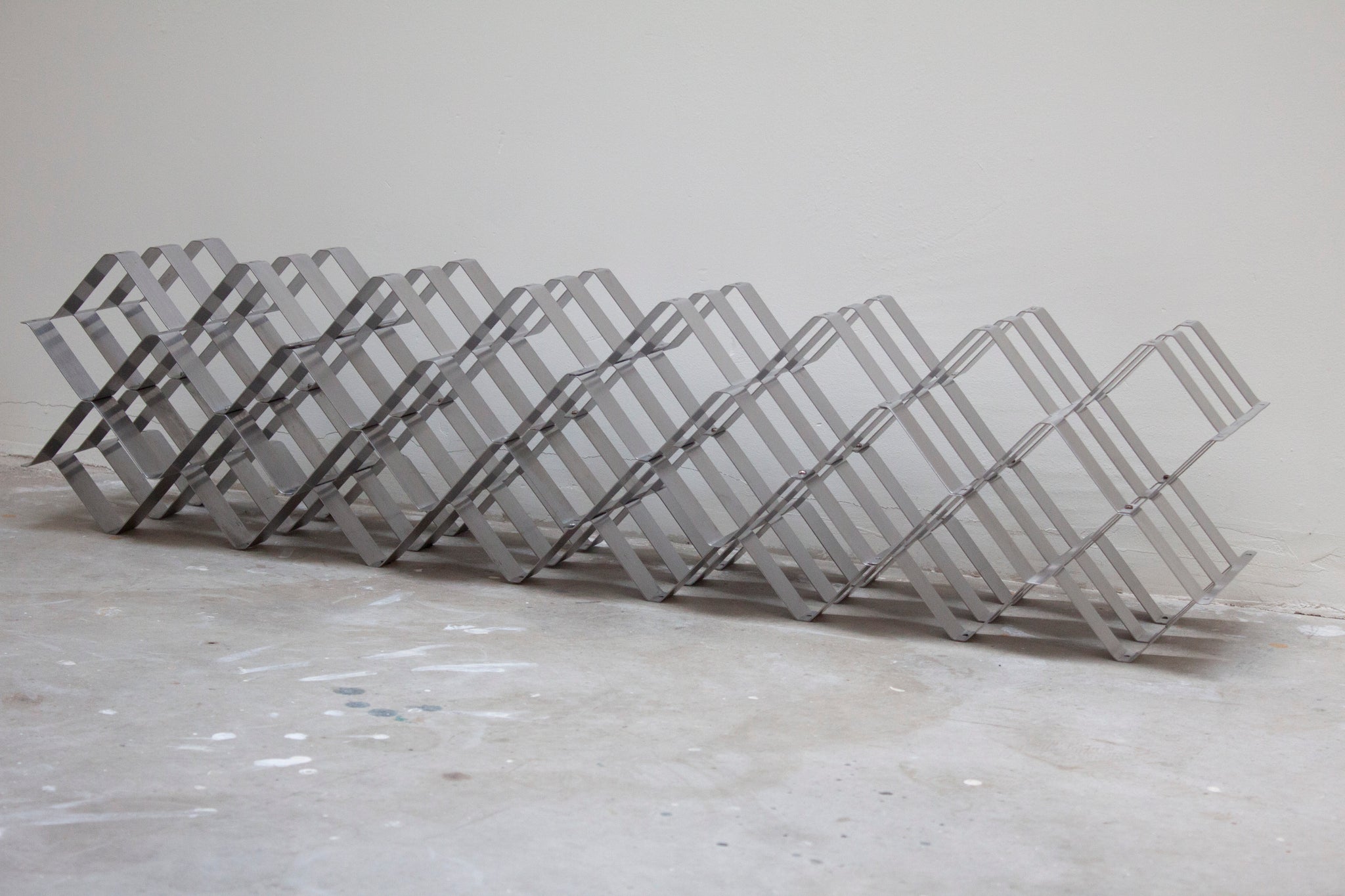 Stainless Steel Wine Rack (6 Bottles)