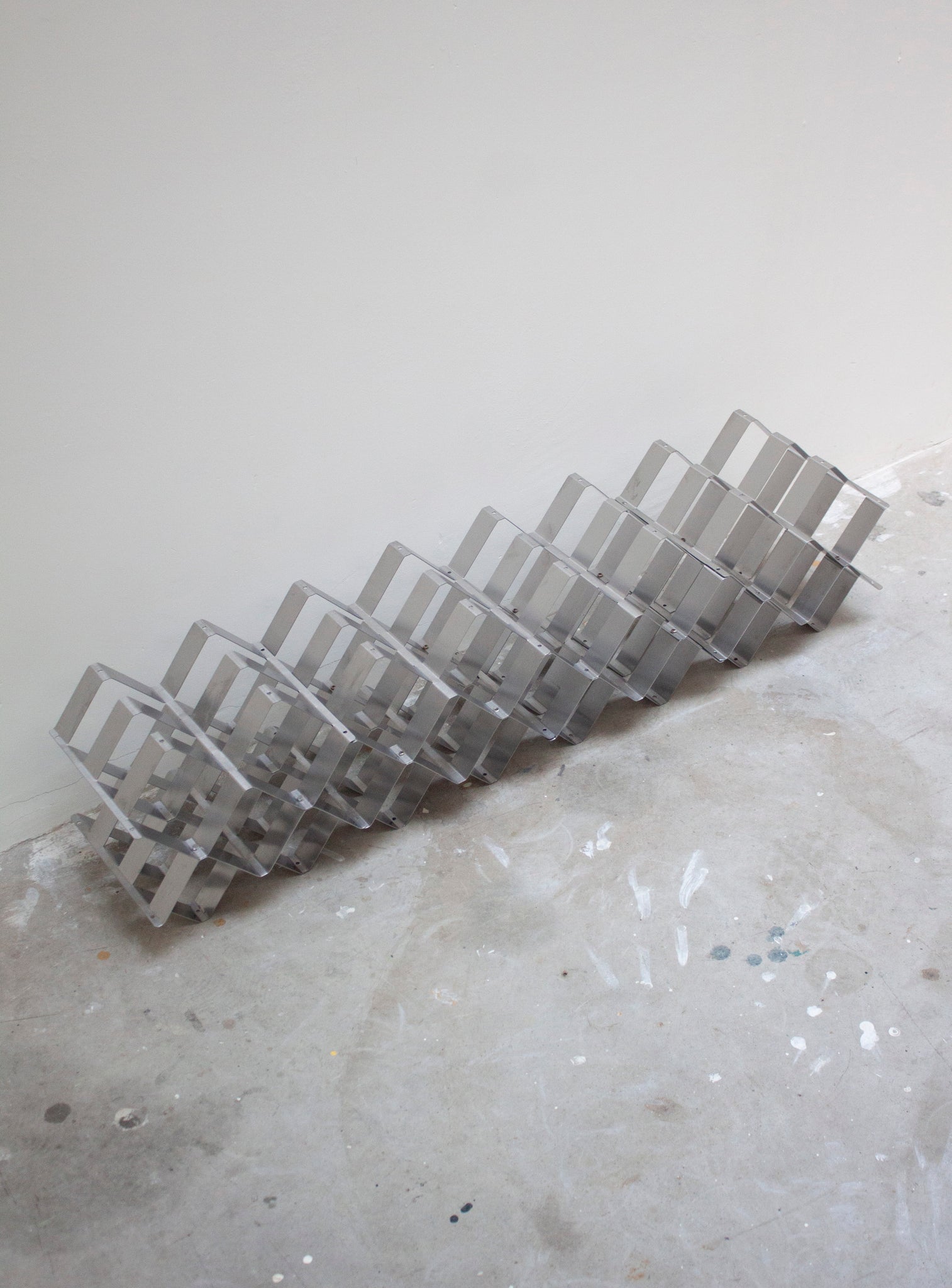 Stainless Steel Wine Rack (6 Bottles)