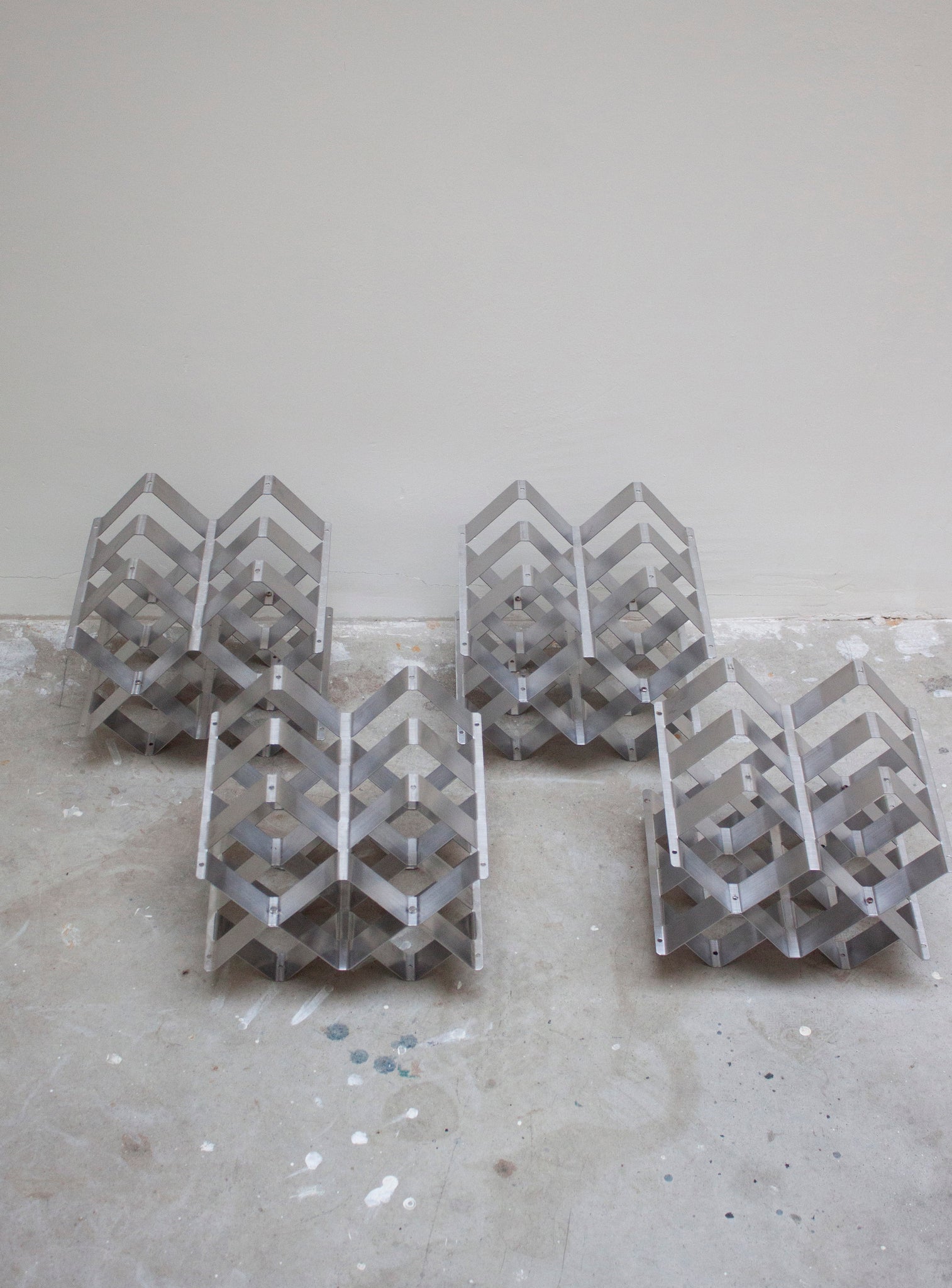 Stainless Steel Wine Rack (6 Bottles)