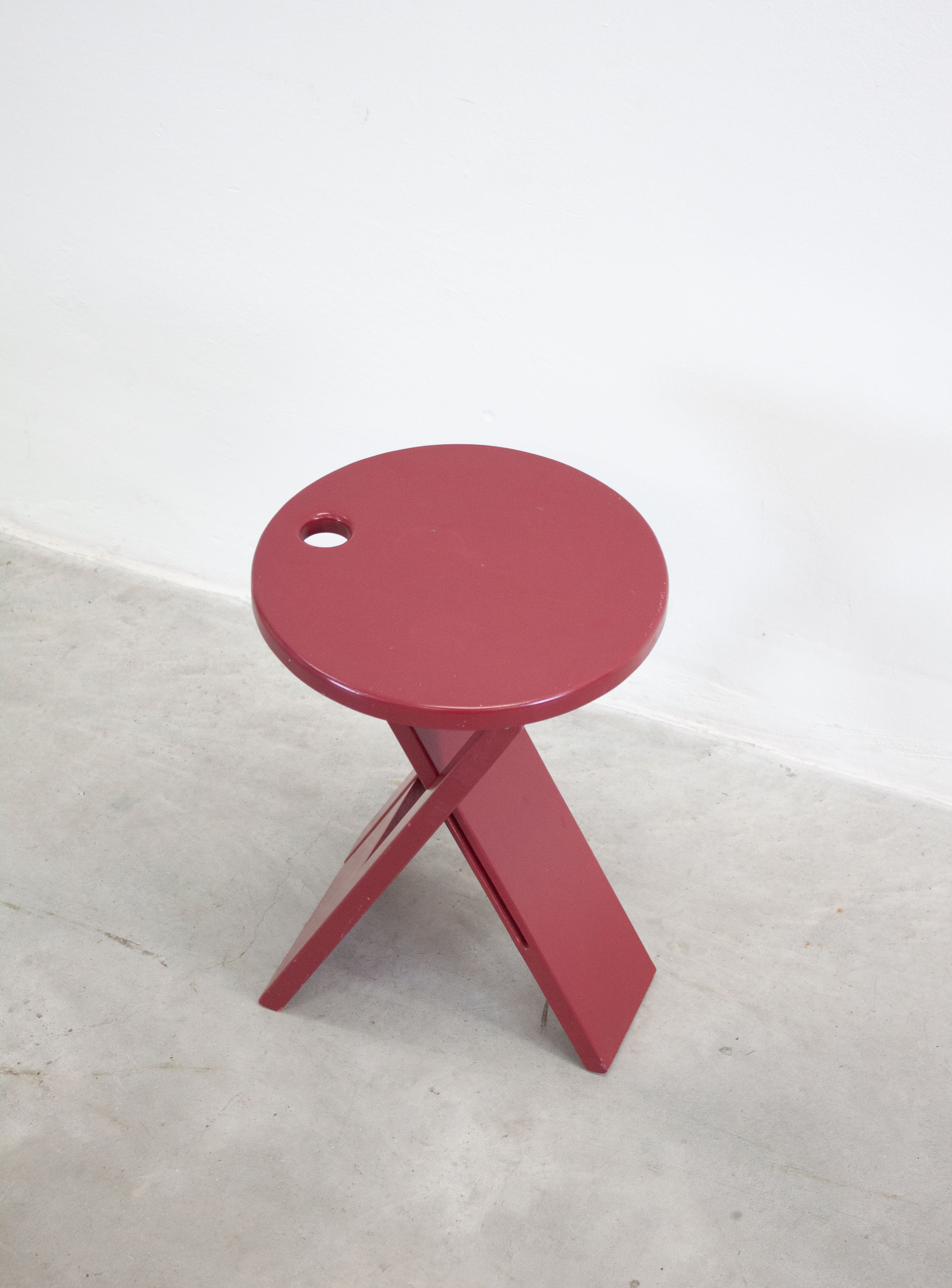\"Suzy chair\" by Adrian Reed 希少フレンチヴィンテージ Vintage Blue Wooden Suzy Folding Stool by Adrian Reed - Etsy