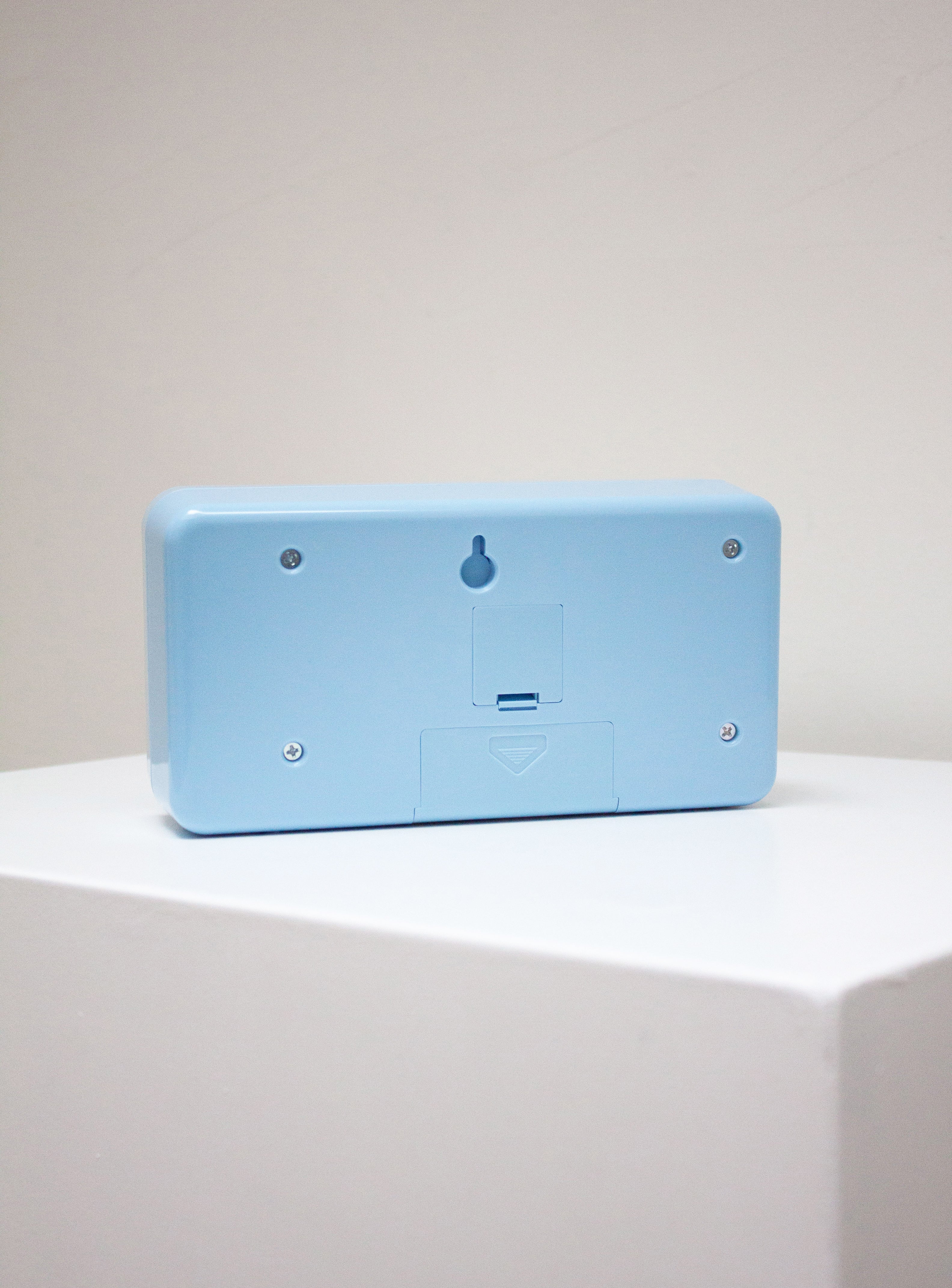 TWEMCO QT-30 デジタル置時計 ブルー トゥエンコ/パタパタ時計/レトロ