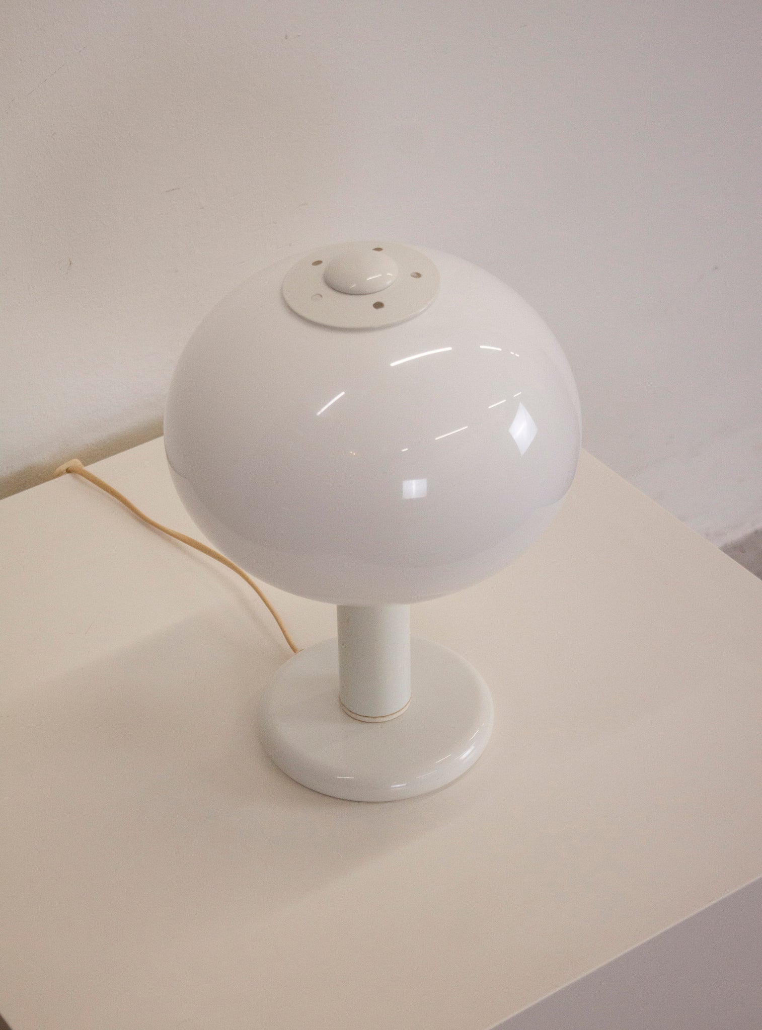 Vintage Mushroom Desk Lamp (White)