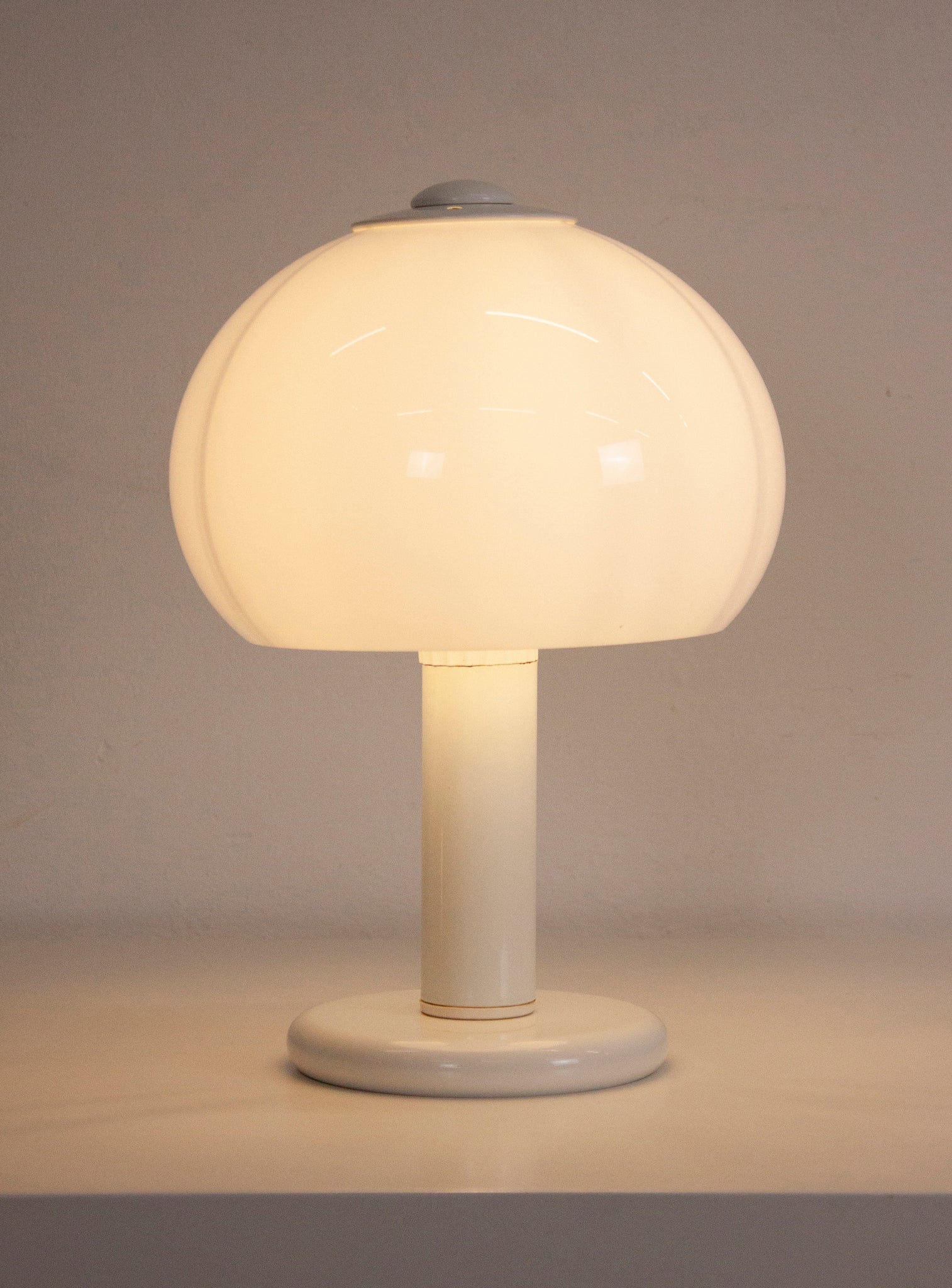 Vintage Mushroom Desk Lamp (White)