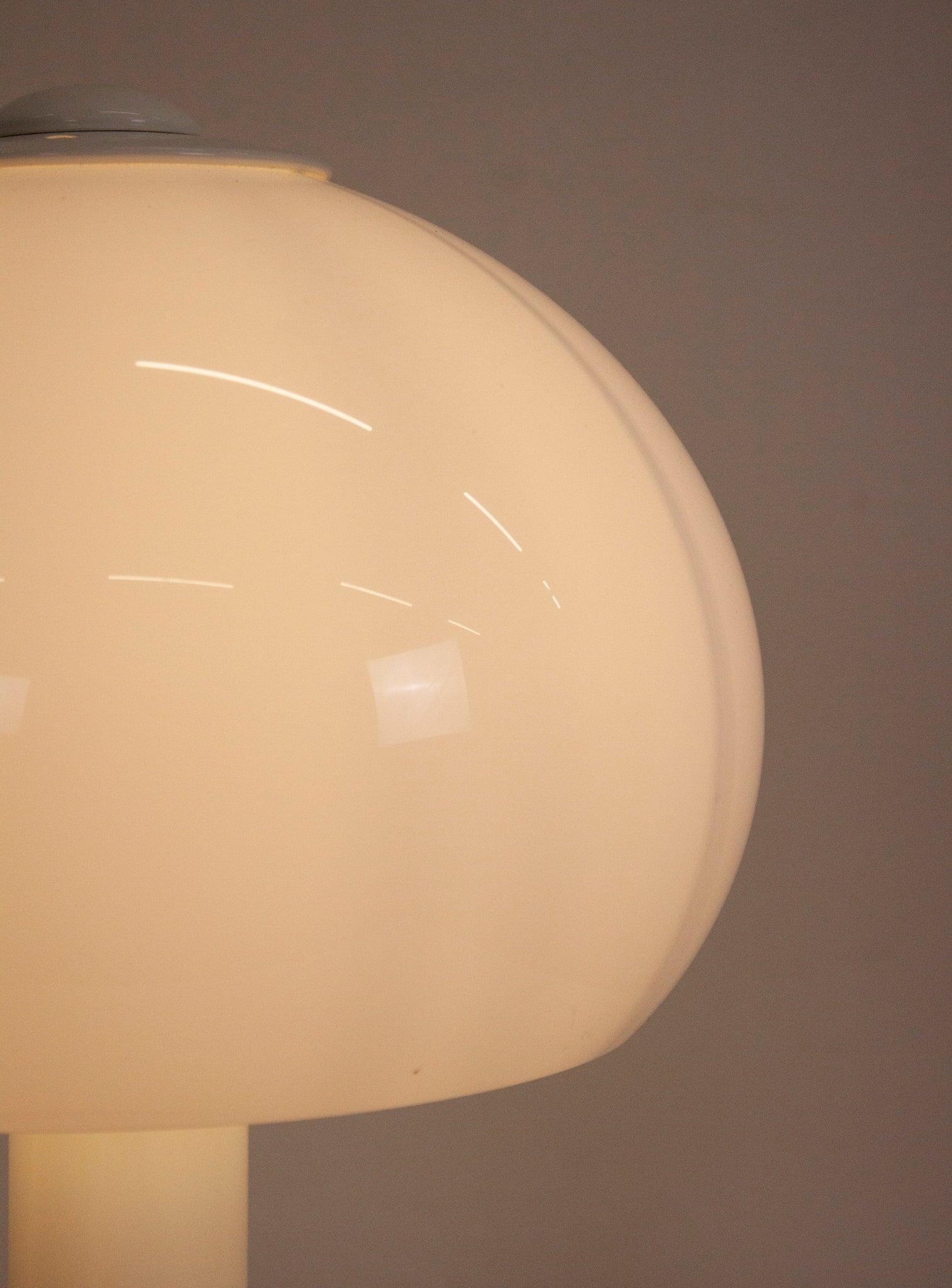 Vintage Mushroom Desk Lamp (White)