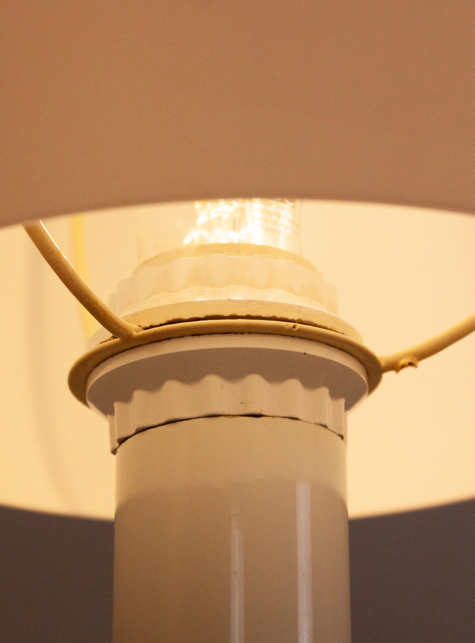 Vintage Mushroom Desk Lamp (White)
