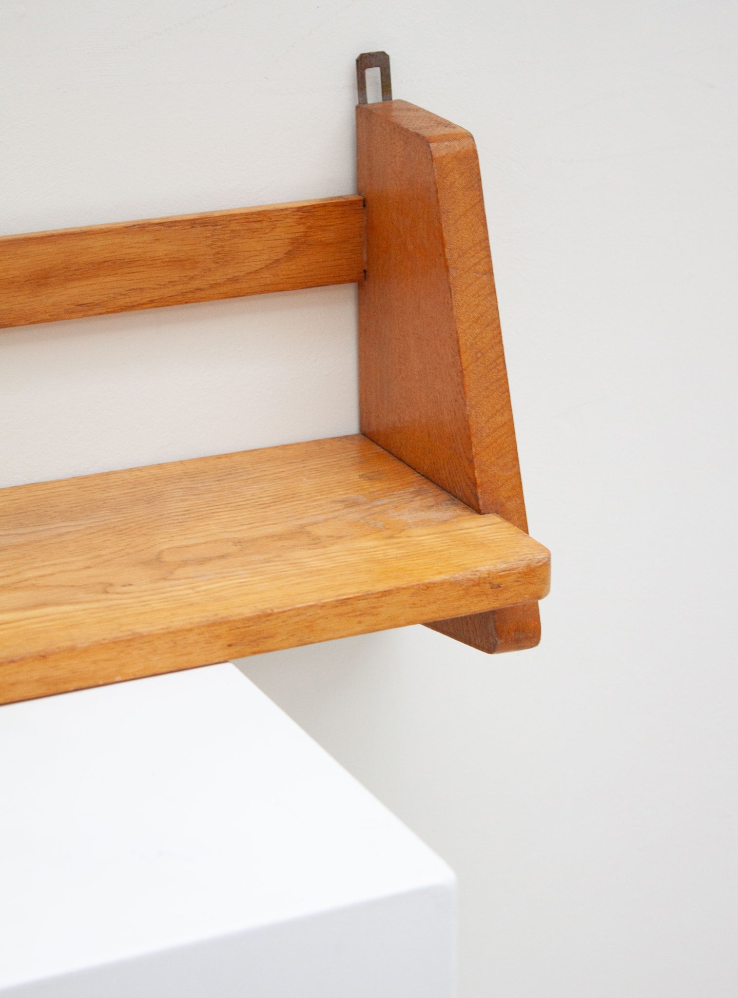 Vintage Oak Wall Shelf