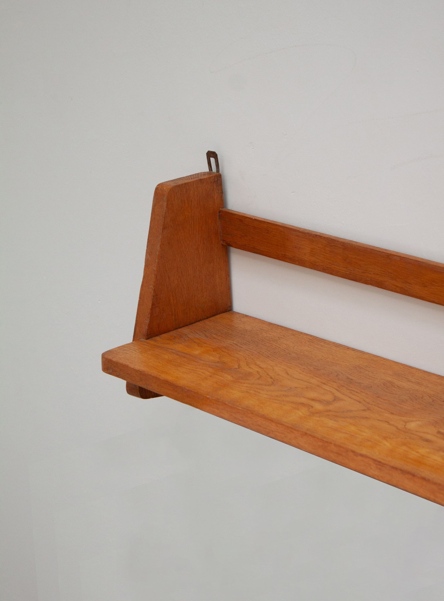 Vintage Oak Wall Shelf