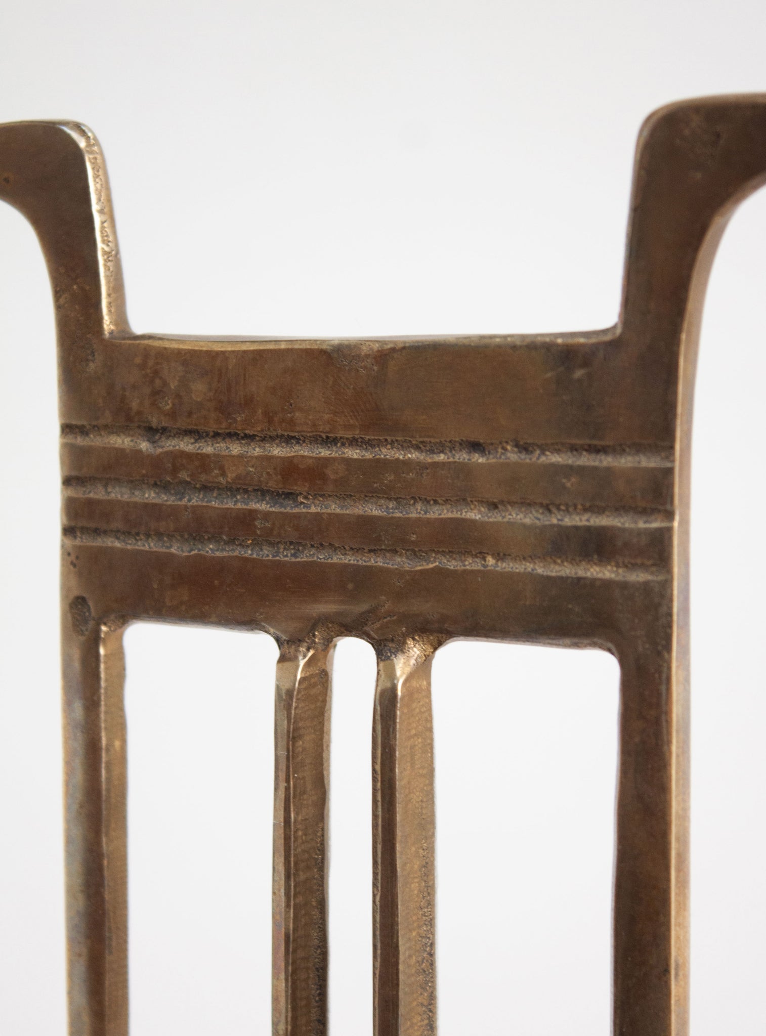 WMF Art Deco Brass Candle Holder