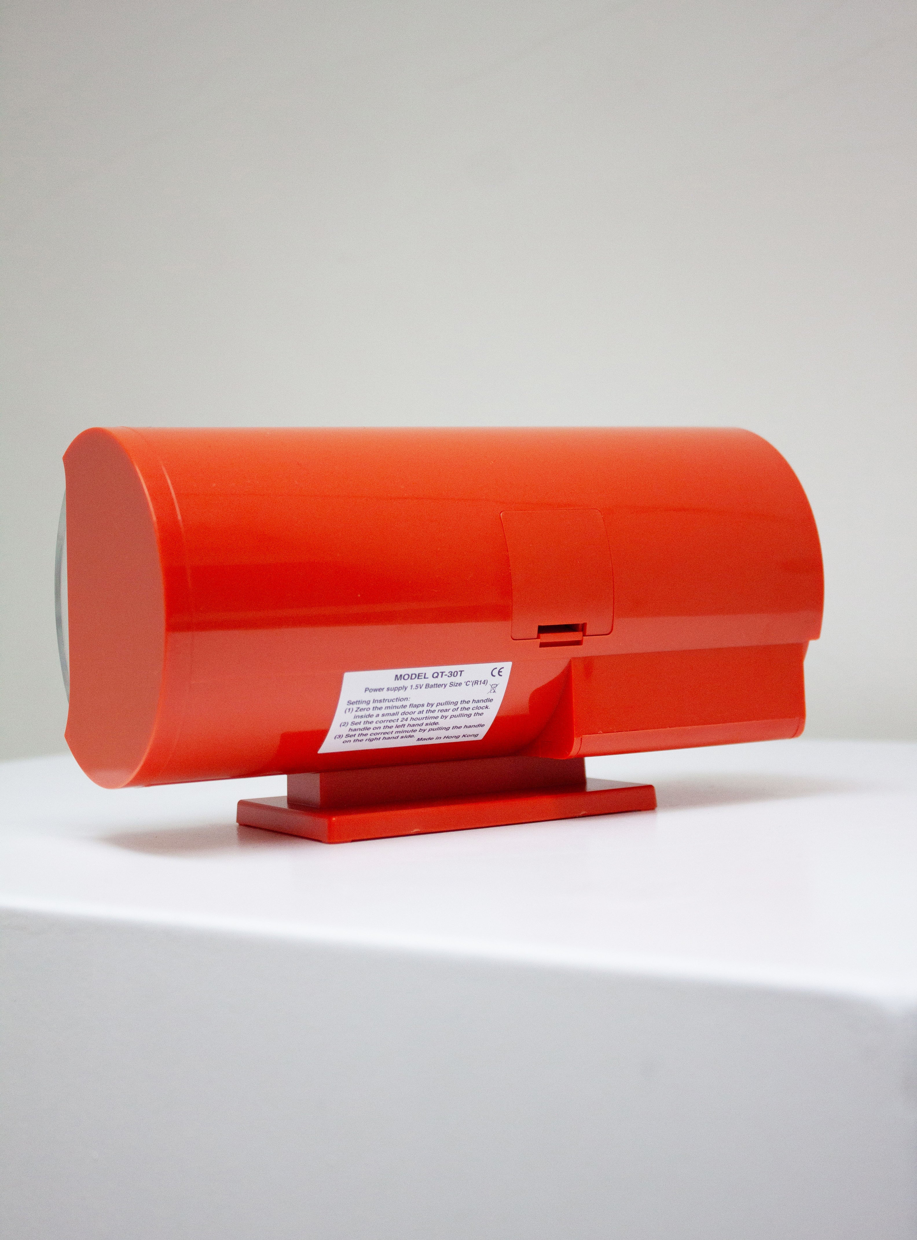 Twemco QT-30T Orange Flip Clock | Juki Amsterdam – JUKI AMSTERDAM