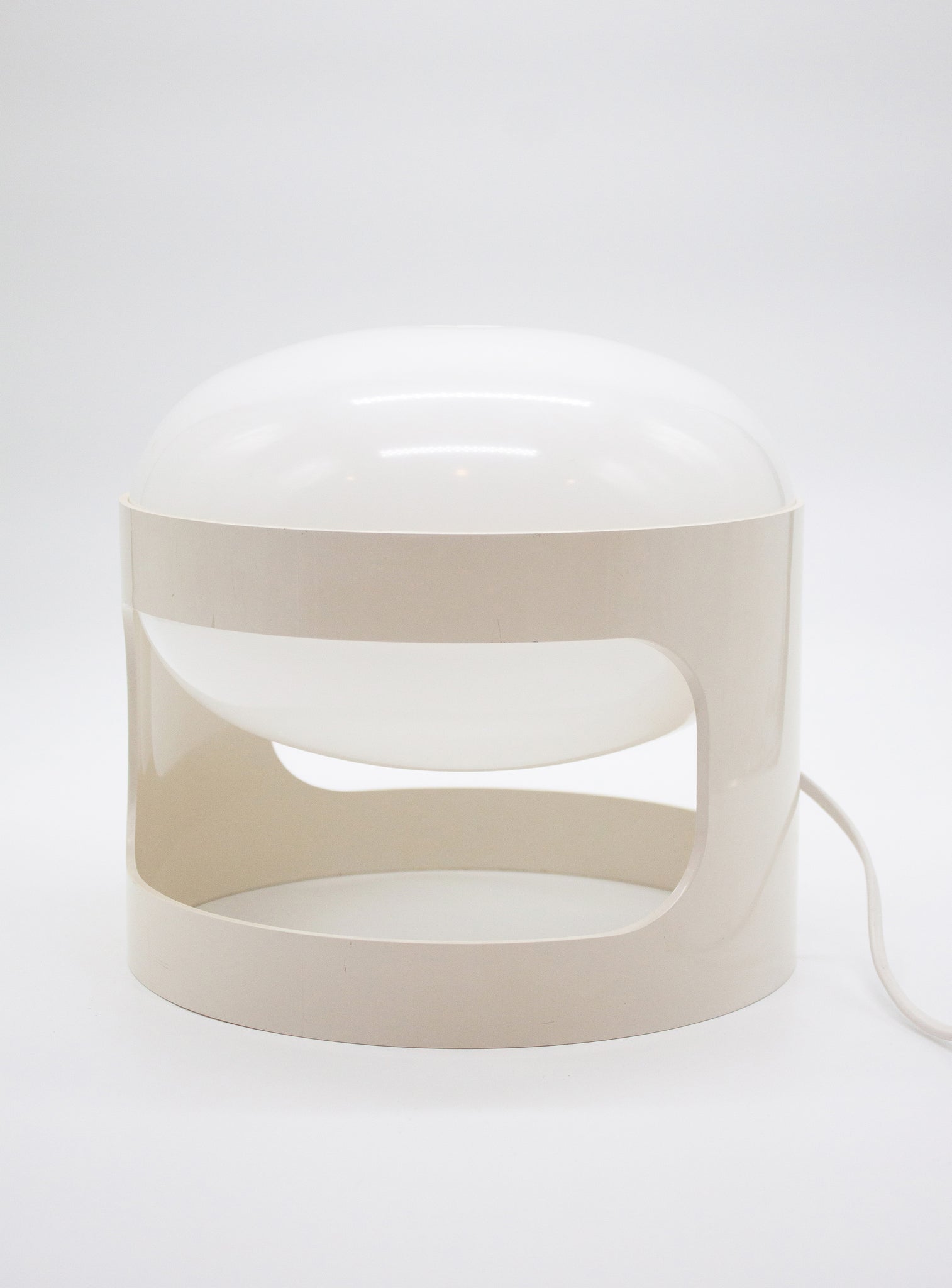 Kartell KD28 Desk Lamp by Joe Colombo (White)