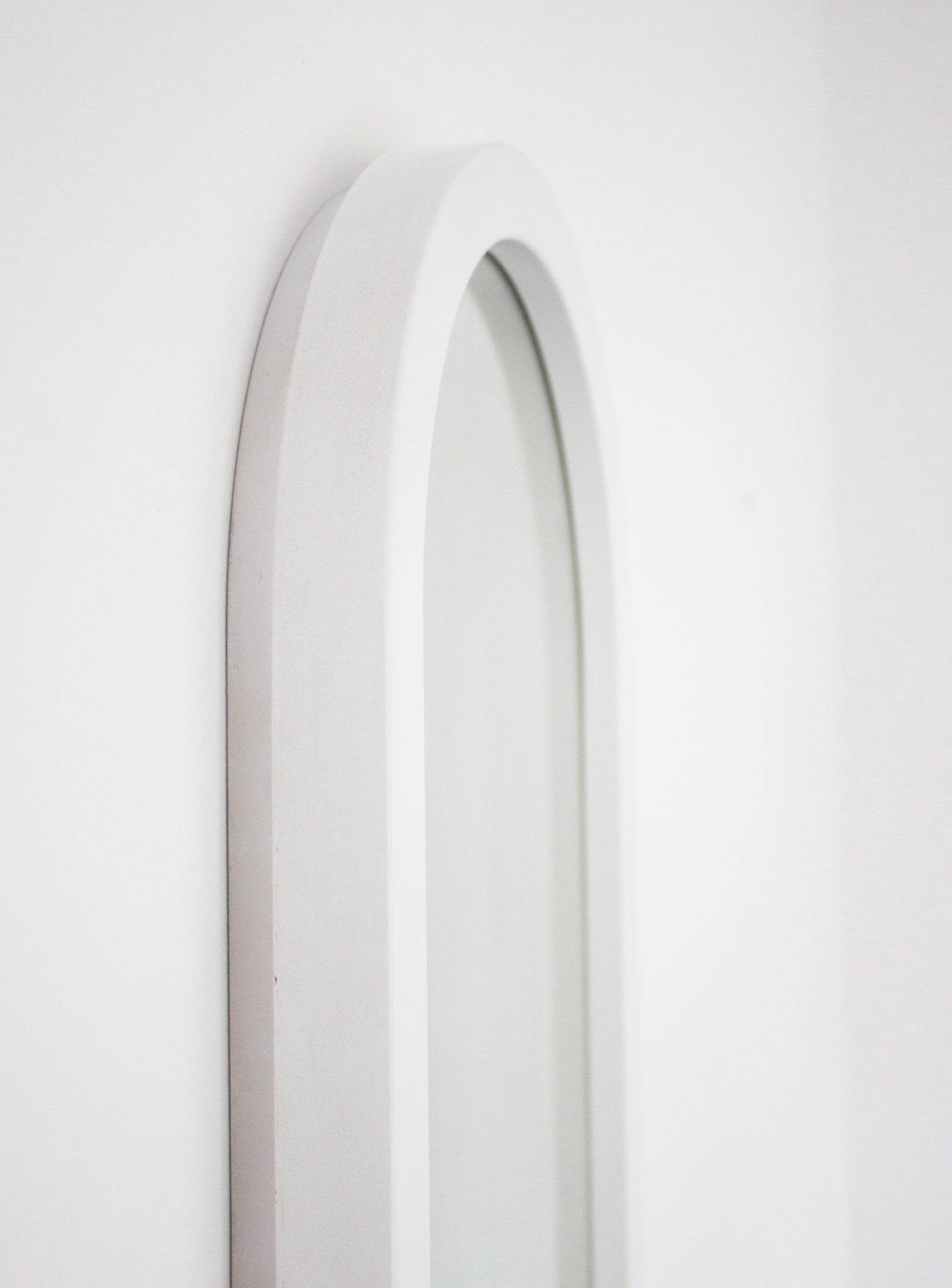 Kartell Model 4729 Mirror by Anna Castelli (White)