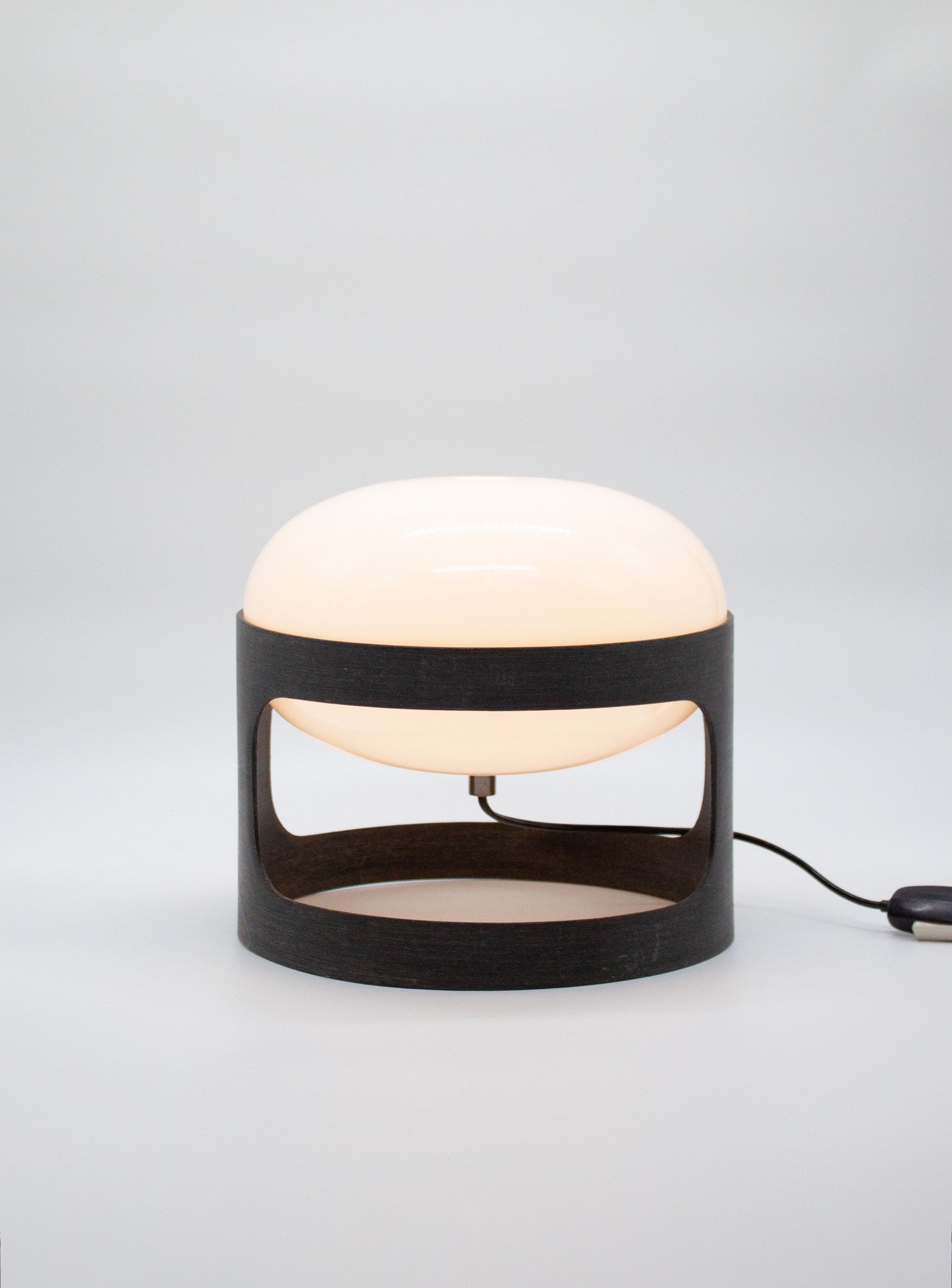 Kartell KD28 Pre-Production Desk Lamp by Joe Colombo (Black)