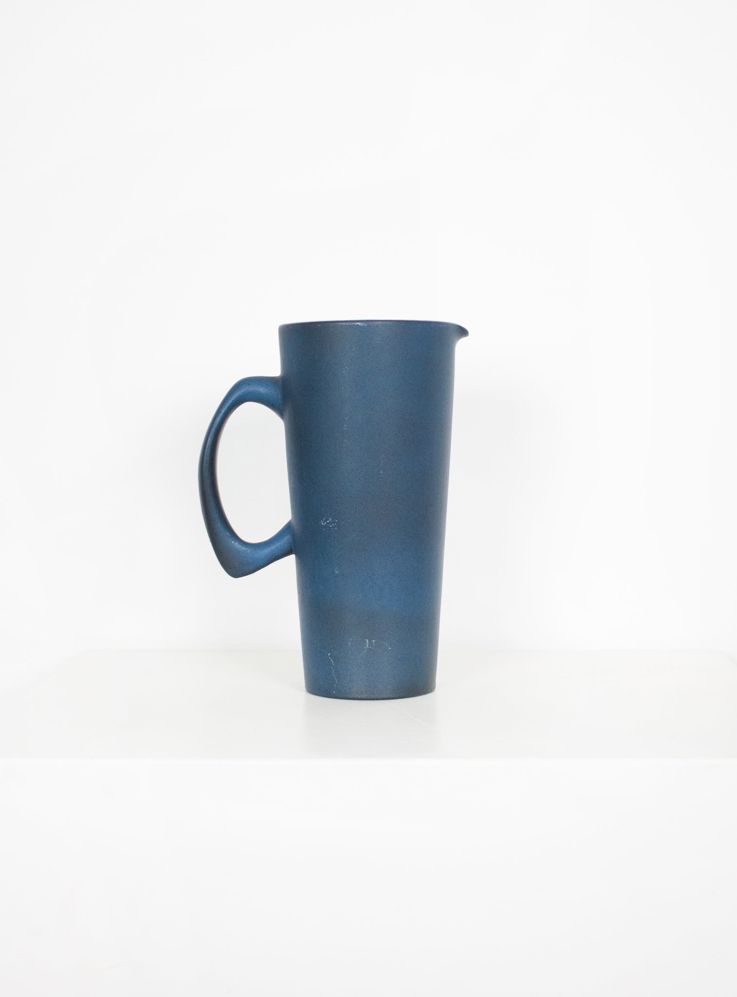 Cor Unum Ceramic Milk Jug or Pitcher (Blue)