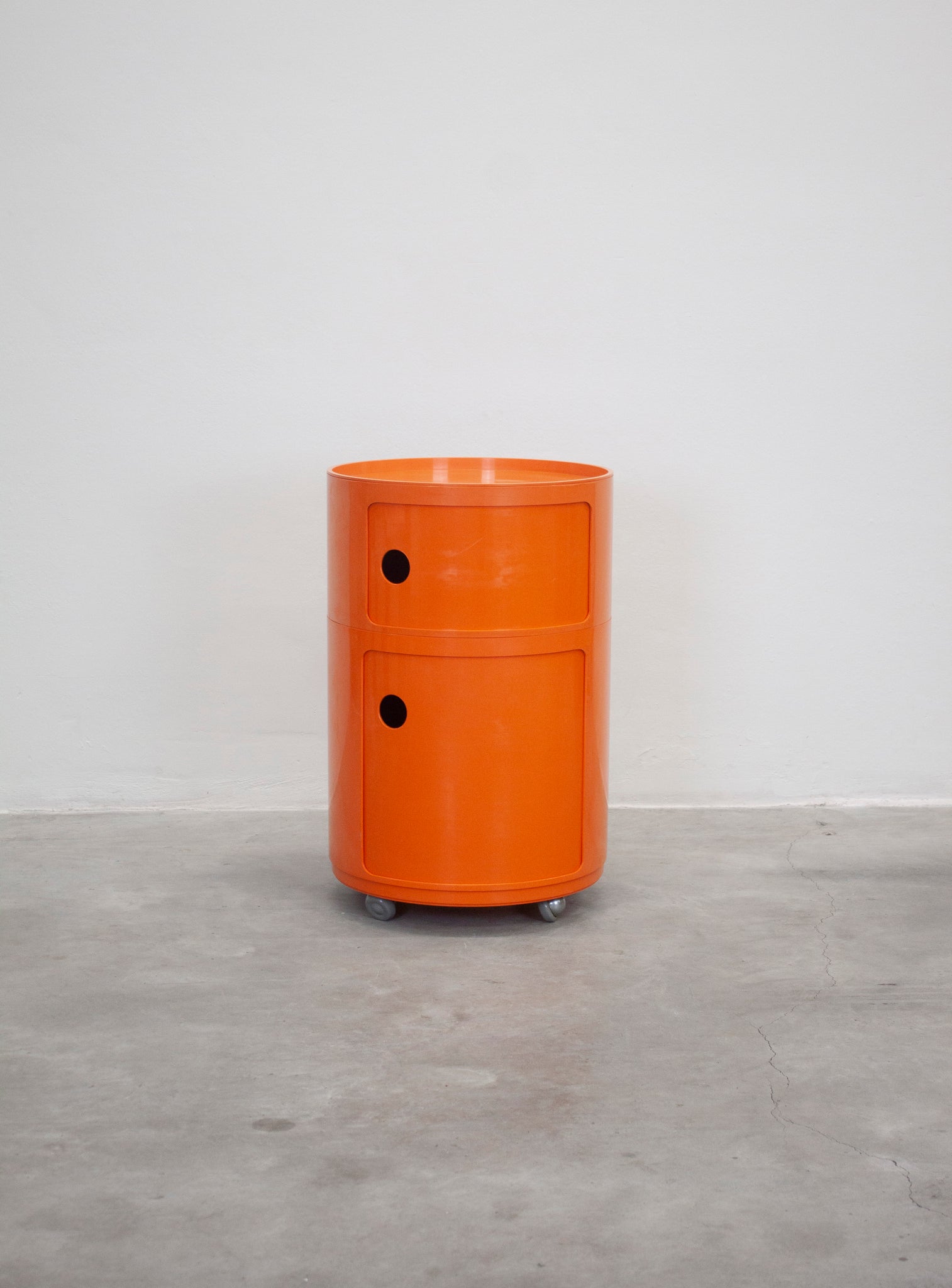 Kartell Large Componibili Container by Anna Castelli (Orange)