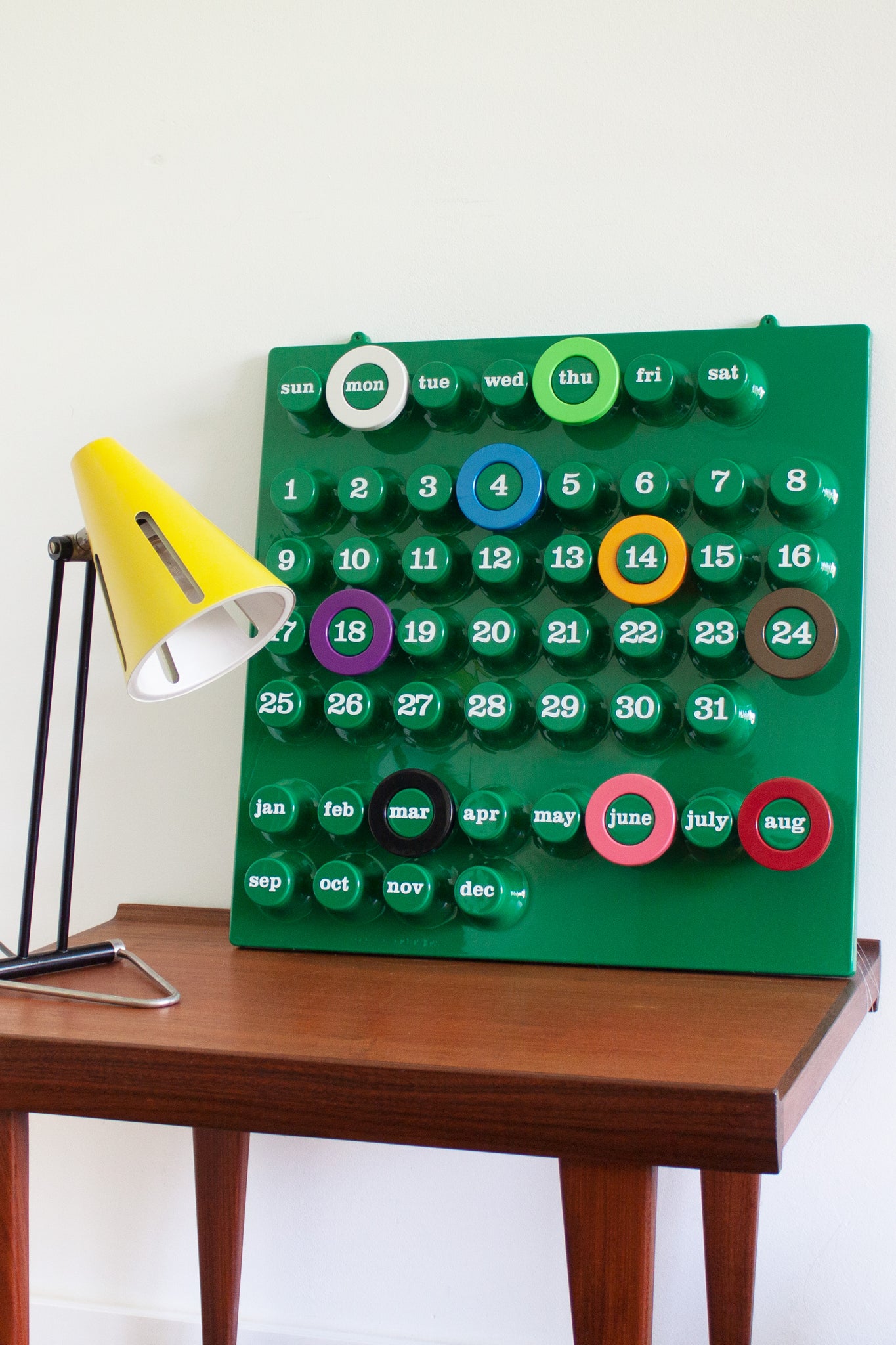 Ring A Date Perpetual Calendar by Giorgio Della Beffa (Green) JUKI Ring A Date Perpetual Calendar by Giorgio Della Beffa (Green) JUKI